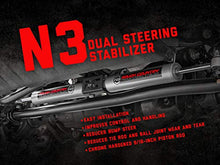 Load image into Gallery viewer, Rough Country N3 Dual Steering Stabilizer for 07-18 Jeep Wrangler JK - 8734930
