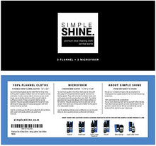 Load image into Gallery viewer, Premium Set Shoe Shining Cloths 3 Flannel &amp; 2 Microfiber | Best for Buffing,Cleaning &amp; Polishing Leather

