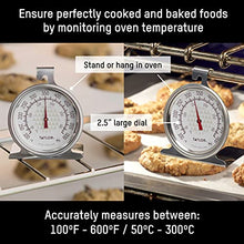 Load image into Gallery viewer, Taylor Precision Products Large 2.5 Inch Dial Kitchen Cooking Oven Thermometer
