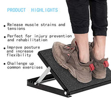 Load image into Gallery viewer, WL Professional Steel Calf Stretcher, Adjustable Ankle Incline Board and Stretch Board, Slant Board with Full Non-Slip Surface, 16" x 14", 4 Positions (500 LB Capacity)
