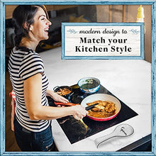 Load image into Gallery viewer, Home Acre Designs Spoon Rest For Kitchen Counter &amp; Stove Top - White Ceramic Spoon Holder for Cooking &amp; Counter Protection - Essential Kitchen Gadgets - White Farmhouse
