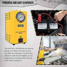 Load image into Gallery viewer, AUTOOL Automotive Leak Detector Tool Cars Leak Locator Tester Car Pipe Leakage Tester Support Evap for All Vehicles
