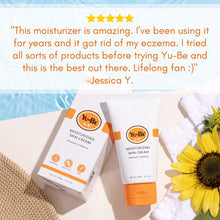 Load image into Gallery viewer, Yu-Be Moisturizing Skin Cream 2.7 Fl. Oz. Tube: Deeply Hydrating Paraben-Free Moisturizer for Extra-Dry Skin - Moisturizing and Healing Skin Cream for Day &amp; Night, After Hand Washing, Cracked Heels &amp; Elbows, All Over Body, and is Non-Greasy, and Vitamin-E
