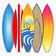 Load image into Gallery viewer, EMC Graphics Surfboards Vinyl Waterproof Sticker Decal Car Laptop Wall Window Bumper Sticker 5"
