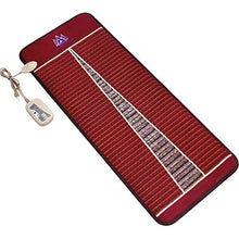Load image into Gallery viewer, MediCrystal Far Infrared Mat - Midsize 59"x24" - Purple Amethyst &amp; Black Tourmaline - Natural Crushed Crystals - Negative Ions - Adjustable Deep FIR Heating 86°-158°F (30°-70°C) - FDA Reg Manufacturer
