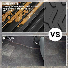 Load image into Gallery viewer, KIWI MASTER Floor Mats Compatible for 2015-2019 Subaru Outback / Legacy Accessories All Weather Mat Liners Front Rear 2 Row Seat TPE Slush Liner Black

