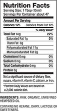 Load image into Gallery viewer, Nutiva Organic Cold-Pressed Unrefined Hemp Oil, 24 Ounce

