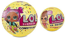 Load image into Gallery viewer, L.O.L. Surprise! Confetti Pop-Series 3-Wave 1 Unwrapping Toy Bundle with L.O.L. Surprise! Lil Sister Series 3 Unwrapping Toy
