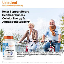 Load image into Gallery viewer, Doctor&#39;s Best Ubiquinol with Kaneka QH, Non-GMO, Gluten Free, Soy Free, Heart Health, 100 mg, 60 Softgels
