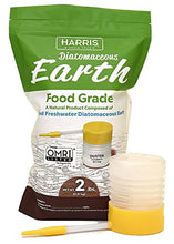 Load image into Gallery viewer, HARRIS Diatomaceous Earth Food Grade, 2lb with Powder Duster Included in The Bag
