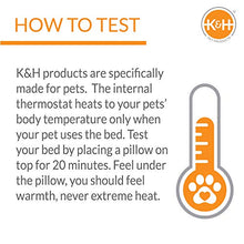 Load image into Gallery viewer, K&amp;H Pet Products Thermo-Kitty Fashion Splash Mocha Large 16 X 22 Inches
