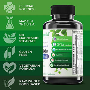 Emerald Labs Complete Clinical Multi - Multivitamin Clinical Potency Formula with Vitamins, Minerals, Herbs - 120 Vegetable Capsules