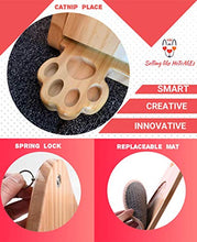 Load image into Gallery viewer, Cat- Like Scratching Board, Scratcher Resting Lounge &amp; Scratch Pad with a Free Superior Refill Natural Sisal Mat for Large Adult Indoor House Cats &amp; Little Kittens; Horizontal &amp; Incline Vertical Moods
