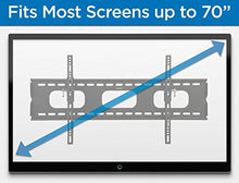 Load image into Gallery viewer, Mount-It! Low-Profile Tilting TV Mount | Flush Mount TV Bracket Wide | Ultra-Thin TV Mount with Tilt for 42-70 in. Screen TVs | VESA Compatibility up to 850x450 | 220 lbs. Capacity
