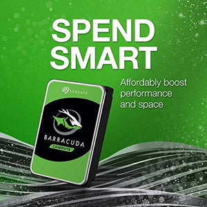Seagate BarraCuda 2TB Internal Hard Drive HDD – 3.5 Inch SATA 6Gb/s 7200 RPM 256MB Cache 3.5-Inch – Frustration Free Packaging (ST2000DM008/ST2000DMZ08)