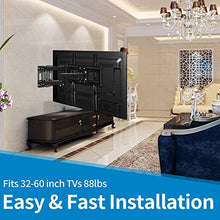 Load image into Gallery viewer, Everstone TV Wall Mount for Most 32&quot;-65&quot; TVs Heavy Duty Dual Arm Articulating Full Motion Tilt Swivel 14&quot; Extension Bracket,LED,LCD,OLED&amp;Plasma Flat Screen Curved TV,Up to VESA 400mm,Height Adjustable
