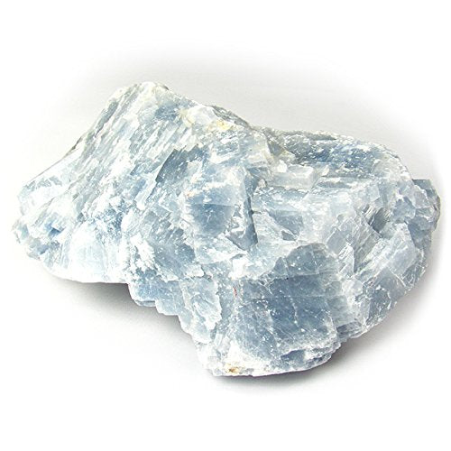 (#1) 1pc Large Extra Premium Quality #1 Choice Pick Mexican Blue Calcite Raw Rough 100% Natural Crystal Gemstone Specimen 