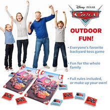 Load image into Gallery viewer, GoSports Disney Pixar Cars Bean Bag Toss Game Set Includes 8 Bean Bags with Portable Carrying Case
