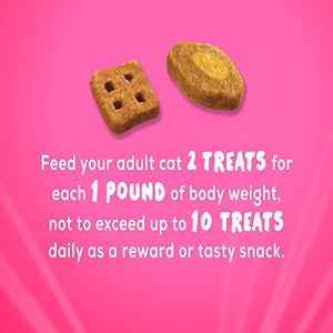 Purina Friskies Party Mix Cat Treats, Chicken & Waffle, 2.1 Ounce (Pack of 10)