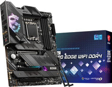 Load image into Gallery viewer, MSI MPG Z690 Edge WiFi DDR4 Gaming Motherboard (ATX, 12th Gen Intel Core, LGA 1700 Socket, DDR4, PCIe 4, CFX, M.2 Slots, Wi-Fi 6E)
