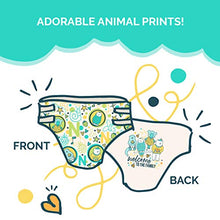 Load image into Gallery viewer, Seventh Generation Baby Diapers for Sensitive Skin, Animal Prints, Size 0 Newborn, 144 count (Packaging May Vary)
