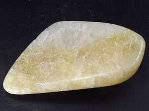 Agni Golden Gold Danburite Tumbled Crystal From Tanzania - 2.4"