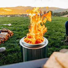 Load image into Gallery viewer, Solo Stove Ranger Stainless Steel Smokeless Fire Pit Camping Accessories Portable Fire Pit | 15x12.5 Inch Fire Pit for Outdoor Fireplace
