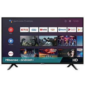 Hisense 32-Inch Class H55 Series Android Smart TV with Voice Remote (32H5500F, 2020 Model)