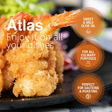 Load image into Gallery viewer, Atlas 750 mL Organic Cold Press Extra Virgin Olive Oil with Polyphenol Rich from Morocco | Newly Harvested Unprocessed from One Single Family Farm | Moroccan EVOO Trusted by Michelin Star Chefs
