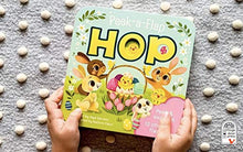 Load image into Gallery viewer, Peek-a-Flap Hop - Children's Lift-a-Flap Board Book Gift for Easter Basket Stuffers, Ages 2-6 (Peek-A-Flap Board Book)
