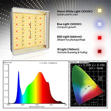 Load image into Gallery viewer, MARS HYDRO TS 600W LED Grow Light 2x2ft Coverage Sunlike Full Spectrum Grow Lamp Plants Growing for Hydroponic Indoor Seeding Veg and Bloom Greenhouse Growing Light Fixtures Four for 4x4 Footprint
