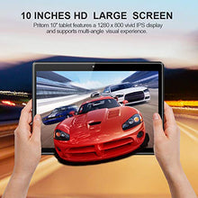 Load image into Gallery viewer, Android Tablet Pritom 10 inch Android 9.0 OS Tablet, 2GB RAM, 32GB ROM, Quad Core Processor, HD IPS Screen, 2.0 Front + 8.0 MP Rear Camera, Wi-Fi, Bluetooth - Tablet PC(Black)

