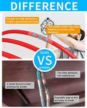 Load image into Gallery viewer, Solder Seal Wire Connectors - Heat Shrink Wire Connectors Butt Connectors, Waterproof Insulated Electrical Wire Terminals, Butt Splice for Automotive Marine Boat (130PCS)
