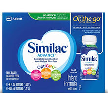 Load image into Gallery viewer, Similac Advance Infant Formula with Iron, Baby Formula, Ready to Feed, 8 fl oz (Pack of 24)
