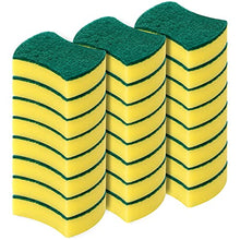 Load image into Gallery viewer, MAVGV Kitchen Cleaning Sponges,24 Pack Eco Non-Scratch for Dish,Scrub Sponges
