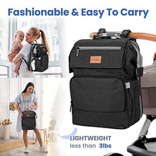 Load image into Gallery viewer, Travel Bundle: Kids Travel Tray &amp; Baby Diaper Bag Backpack with Changing Station for Boys and Girls
