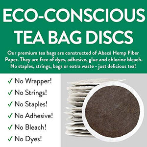 Organic Red Raspberry Leaf Tea Bags | 100 Tea Bags | Eco-Conscious Tea Bags in Kraft Bag | Raw from Germany | by FGO