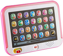 Load image into Gallery viewer, Fisher-Price Laugh &amp; Learn Smart Stages Tablet - Pink, Interactive Pretend Computer Musical Learning Toy for Infants and Toddlers
