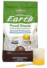 Load image into Gallery viewer, HARRIS Diatomaceous Earth Food Grade, 10lb with Powder Duster Included in The Bag
