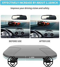 Load image into Gallery viewer, Custom-fit for Subaru Memory Foam Heightening Car Seat Cushion,Sciatica &amp; Back Pain Relief, Bonded Leather/ice Silk Breathable Fabric Seat Cushion, Designed for Subaru Accessories (Gray,For Subaru)
