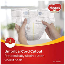 Load image into Gallery viewer, Huggies Newborn Gift Box - Little Snugglers Diapers (Size Newborn 24 Ct &amp; Size 1 32 Ct), Natural Care Unscented Baby Wipes (96 Ct Total), and Johnson's Shampoo &amp; Baby Lotion (Packaging May Vary)
