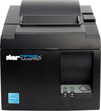 Load image into Gallery viewer, Star Micronics TSP143IIILAN Ethernet (LAN) Thermal Receipt Printer with Auto-cutter and Internal Power Supply - Gray
