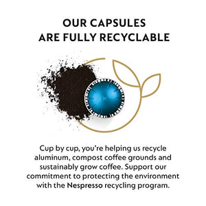 Nespresso Capsules VertuoLine, Odacio, Dark Roast Coffee, 30 Count Coffee Pods, Brews 7.77 Ounce