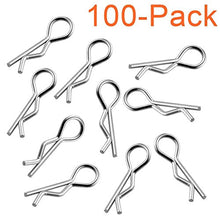 Load image into Gallery viewer, 100PCS Universal RC Body Clips Pins for All 1/10 1/12 Scale Redcat HPI Himoto HSP Exceed RC Car Parts Truck Buggy Shell Replacement
