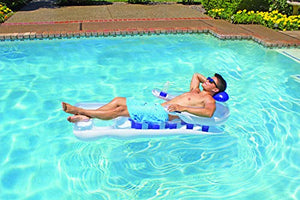 Poolmaster French Classic Pool Lounger (Available in Blue or Pink)