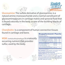 Load image into Gallery viewer, Doctor&#39;s Best Glucosamine Chondroitin Msm with optimsm, Supports Healthy Joint Structure, Function &amp; Comfort, Non-GMO, Gluten Free, Soy Free, 360 caps
