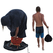 Load image into Gallery viewer, Ho Stevie! Durable Wetsuit Changing Mat/Waterproof Dry-Bag for Surfers (Black)
