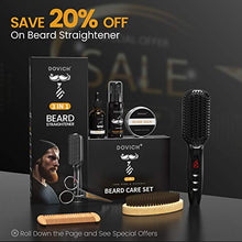 Load image into Gallery viewer, 12 In 1 Beard Grooming Care Kit For Men, Dovich 100% Natural Beard Oil Leave-in Conditioner,Beard Apron Bib,Beard Razor,Beard Shampoo, Beard Balm, Beard Brush
