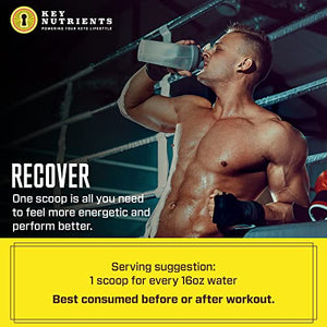 KEY NUTRIENTS Electrolytes Powder No Sugar - Refreshing Lemonade Electrolyte Drink Mix - Hydration Powder - No Calories, Gluten Free - Powder and Packets (20, 40 or 90 Servings)