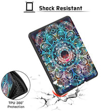Load image into Gallery viewer, VORI Case for 6" Kindle Paperwhite (10th Generation, 2018 Release), Water-Safe Protective Soft TPU Smart Cover with Auto Sleep/Wake for Amazon Kindle Paperwhite 2018 EReader, Mandalas
